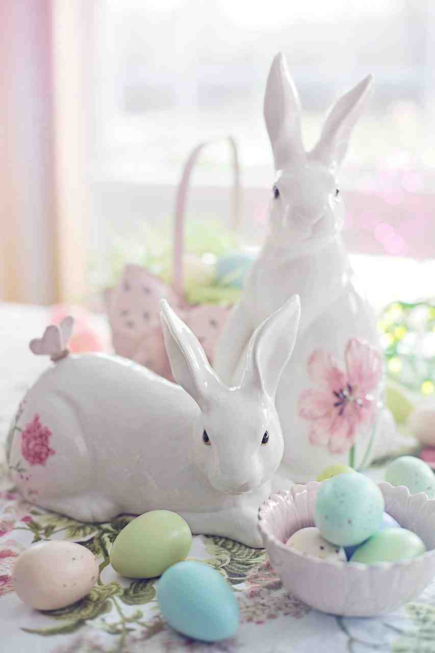 bunnies, lapins, pâques